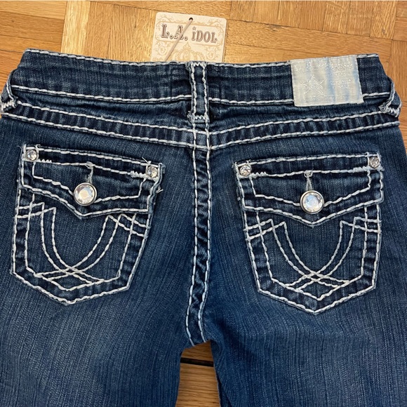 LA IDOL Jeans Sz5 Excellent Condition - Picture 6 of 8